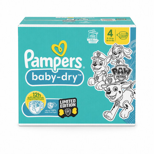 Pampers baby dry windeln paw - pampers, baby-dry