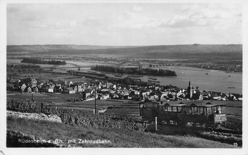 Rüdesheim rhein - ak,