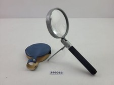 Handlupe DDR Mautner Dresden Klappbar mit Schutzhülle Gravur Geburtstag #256083