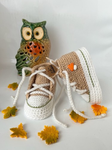 Babyschuhe chuck 10cm beige - chuck,