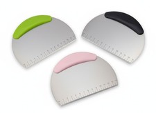 Teigschaber Teigschneider aus Edelstahl Abstecher Teiler Schaber Spachtel groß