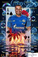 Gerald Asamoah--98514- -Druck