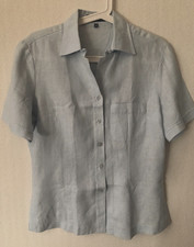 Bluse - Marco Pecci - Hellblau