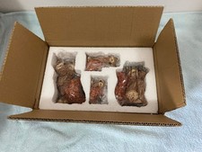 Weltbild Dekofiguren: Füchse "Familie Flink" 4er-Set