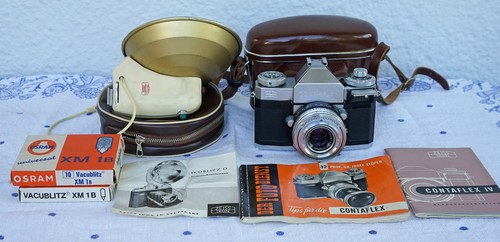 Contaflex zeiss ikon - zeiss, tessar