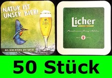 50 Stück Bierdeckel Licher