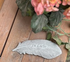 Grabschmuck Engelsfeder Engel