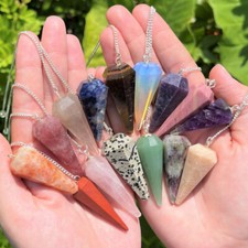 Natürliche Edelstein Pendel