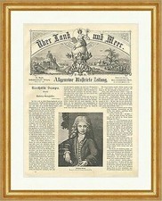 Wolfang Mozart Holzstich Amadeus Salzburg Österreich Komponist Klassik E 2335