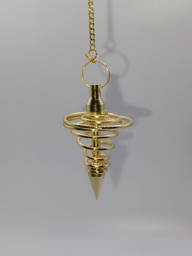 Spiralpendel messing - spiralpendel,,