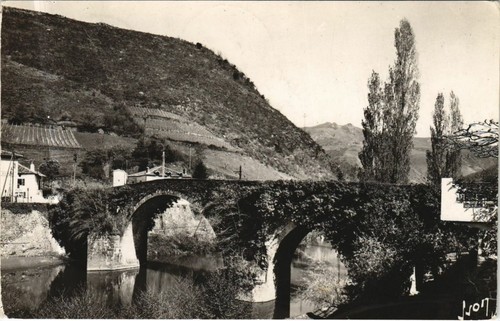 Cpa bidarray pont - bidarray, noblia