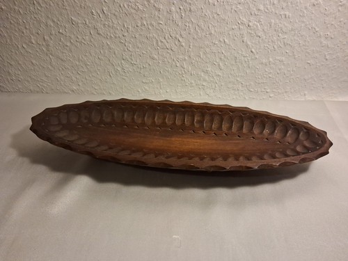 Vintage holzschale lang - vintage,