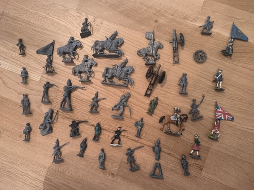 Konvolut alte zinnfiguren - alte, /