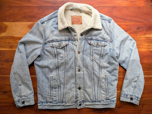 Levis jeansjacke mit fell - levis,