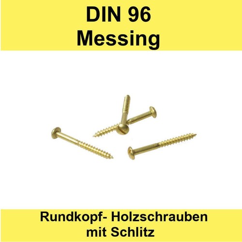 Din 5 messing - 96, m2,5