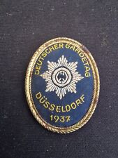 19619/ Deutscher Gardetag Düsseldorf 1937  Tagungsabzeichen