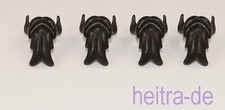 LEGO - 4 Bärte schwarz für