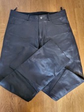 Motorrad Hose Herren,Leder, Marke Highway1, Größe 50