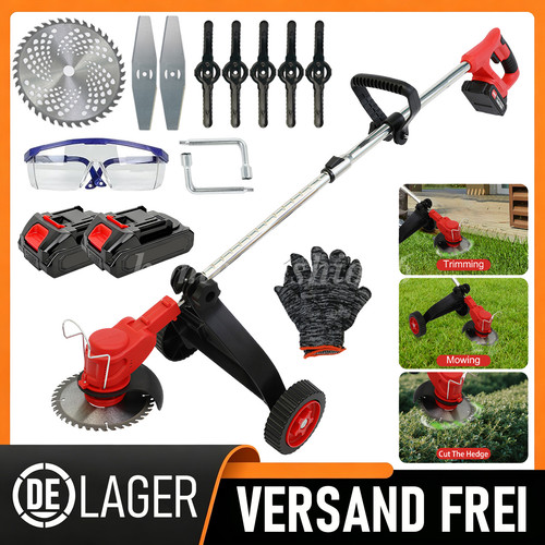 2500w akku rasentrimmer mit - akku,