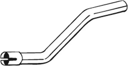 Abgasrohr 750 019 bosal für - 750-019,