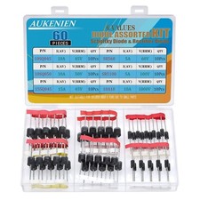 Dioden Sortiment Schottky Gleichrichter Dioden Kit 6 Werte 60 Stück, 10A, 5A,...