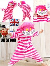 Erwachsene/Kinder Cheshire Katze Kigurumi Pyjama Halloween Cosplay Kleidung Pyja