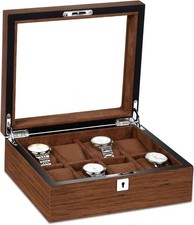 Uhrenbox mit 8 Fächern
