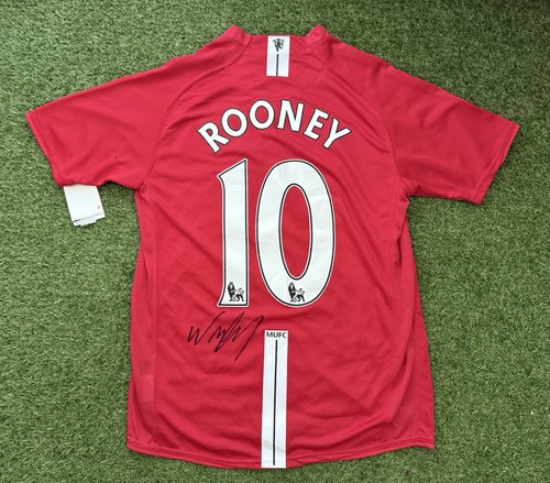 Wayne rooney autogramm - rooney, trikot