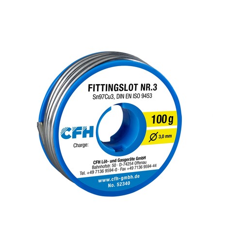 Cfh fittingslot 340 100 g - 340,
