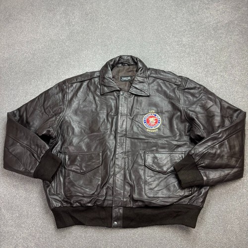 Leder fliegerjacke erwachsene - leder,