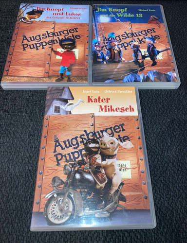 Augsburger puppenkiste dvd - 3x,