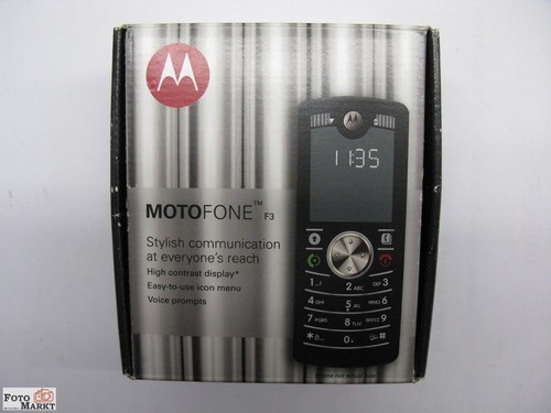 Motorola motofone handy - motorola, f3