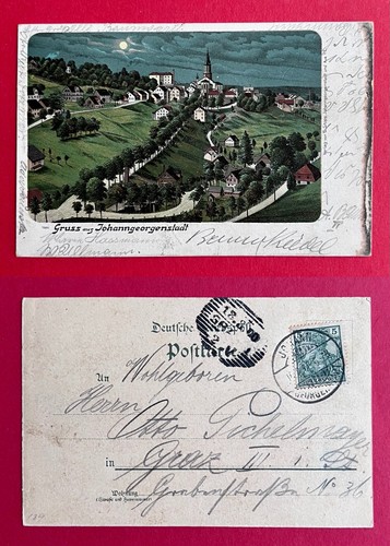 Litho johanngeorgenstadt - litho, ak