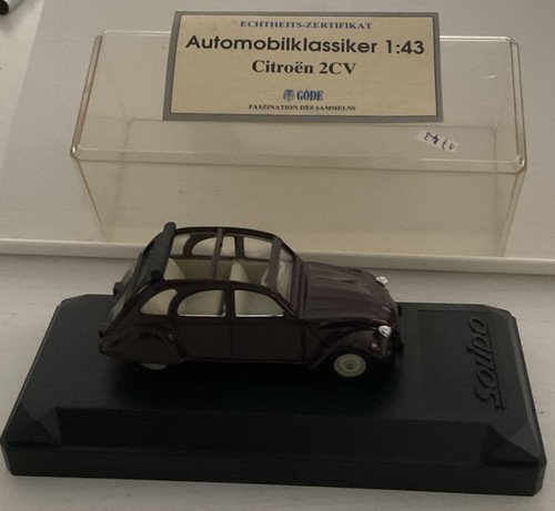 Göde citroën 2cv ente - göde, 1:43