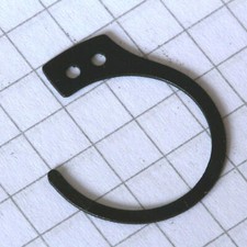 Sperrfeder für Großuhr Wanduhr Regulator Tischuhr / schwarz