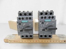 2 Stueck  Siemens 3RV2011-1CA15 + 3RV2901-1E  Motorschutzschalter  -   inkl. 19%