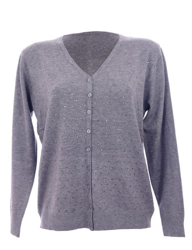 Damen strickjacke feinstrick - strickjacke,