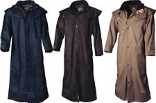 Mantel Reitmantel Stockman Coat Cowboy Country Regenmantel Schwarz Braun Beige