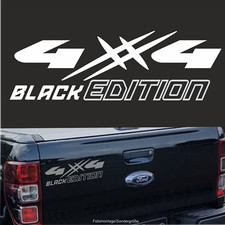 1 Aufkleber 4x4 Black Edition