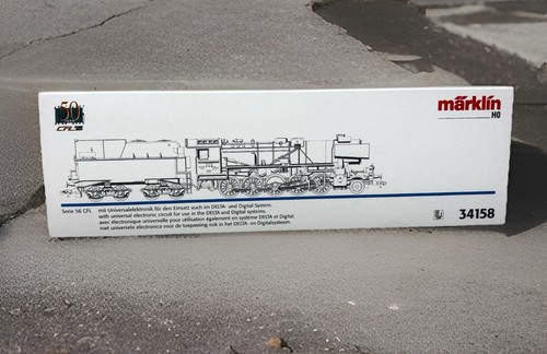 Märklin 34158 dampflok - 34158,
