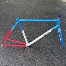 All City Mr Pink Columbus Stahlrahmen + Carbon Gabel + Chris King Steuersatz - 55 cm