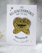 Zahnfee Münze Heldenzahn