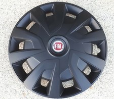 4 Radkappen für Fiat Ducato/Transporter/Wohnmobile 15 Zoll in schwarz matt REVO 