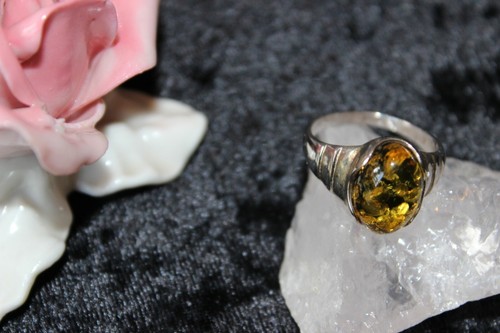 Silberring edelsteinring - silberring,