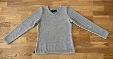 MUFFLON W50 MU-VELA Pullover 100% Merinowolle gewalkt XS fog NEU