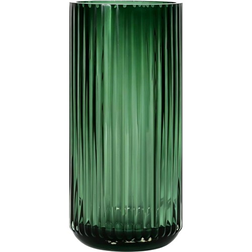 Glasvase grün zylinder vase - grün,
