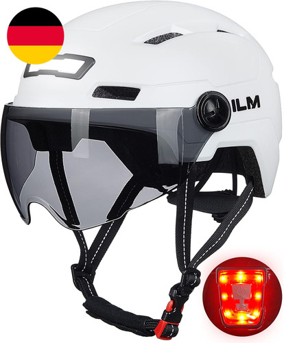 Ilm fahrradhelm mit - visier, und