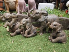 Elefant Deko Figur lebensecht verschiedene Modelle Gartendeko Baby NEUHEIT