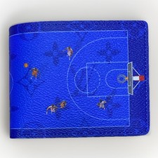 Louis Vuitton Geldbörse Blau