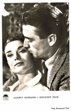 Audrey Hepburn - Gregory Peck   **    Original Postkarte Postcard * Nr.  N 308 j